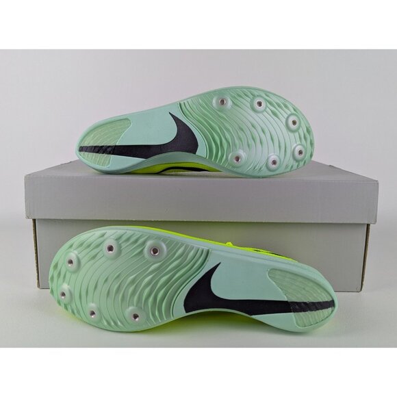Nike ZoomX Dragonfly XC Cross County Running Track Spikes Volt Mint Men’s Size 6 main image 8